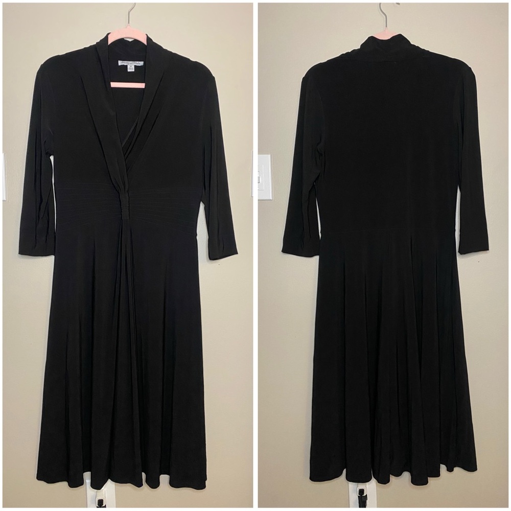 Gorgeous Vintage Goth Whimsygoth Flowy Short Sleeve Black Vintage Maxi Dress